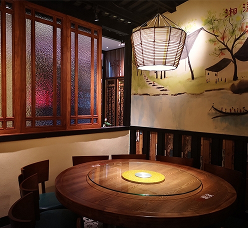 光柏士灯光设计--江门湘溪湘菜馆餐厅 光柏士灯光设计--江门湘溪湘菜馆餐厅