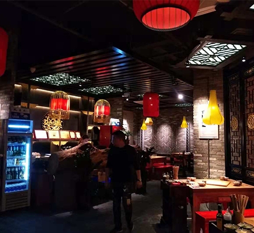 光柏士灯光设计案例丨风王府火锅店餐厅 光柏士灯光设计案例丨风王府火锅店餐厅